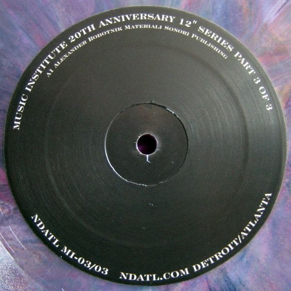 Various - Music Institute 20th Anniversary (Pt 3 Of 3) | NDATL Muzik (NDATL MI-03/3)