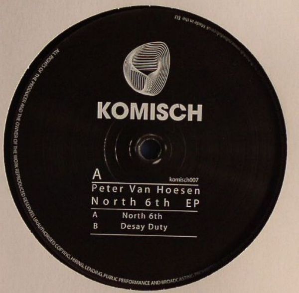 Peter Van Hoesen - North 6th | Komisch (Komisch007)