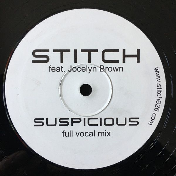 Stitch Feat. Jocelyn Brown - Suspicious | Not On Label (STITCH626-0001) - main