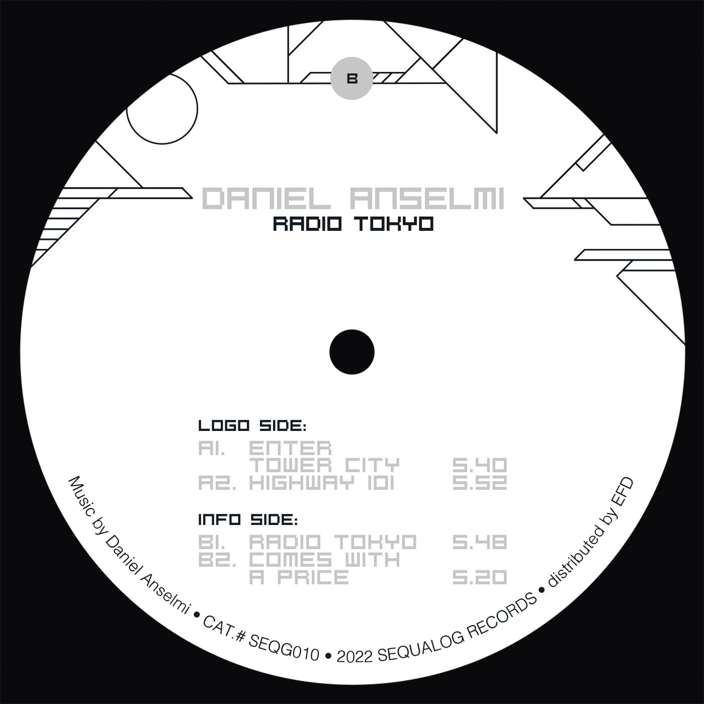 Daniele Anselmi - Radio Tokyo | SEQUALOG (SEQG010) - 3 Daniele Anselmi - Radio Tokyo | SEQUALOG (SEQG010) - 3