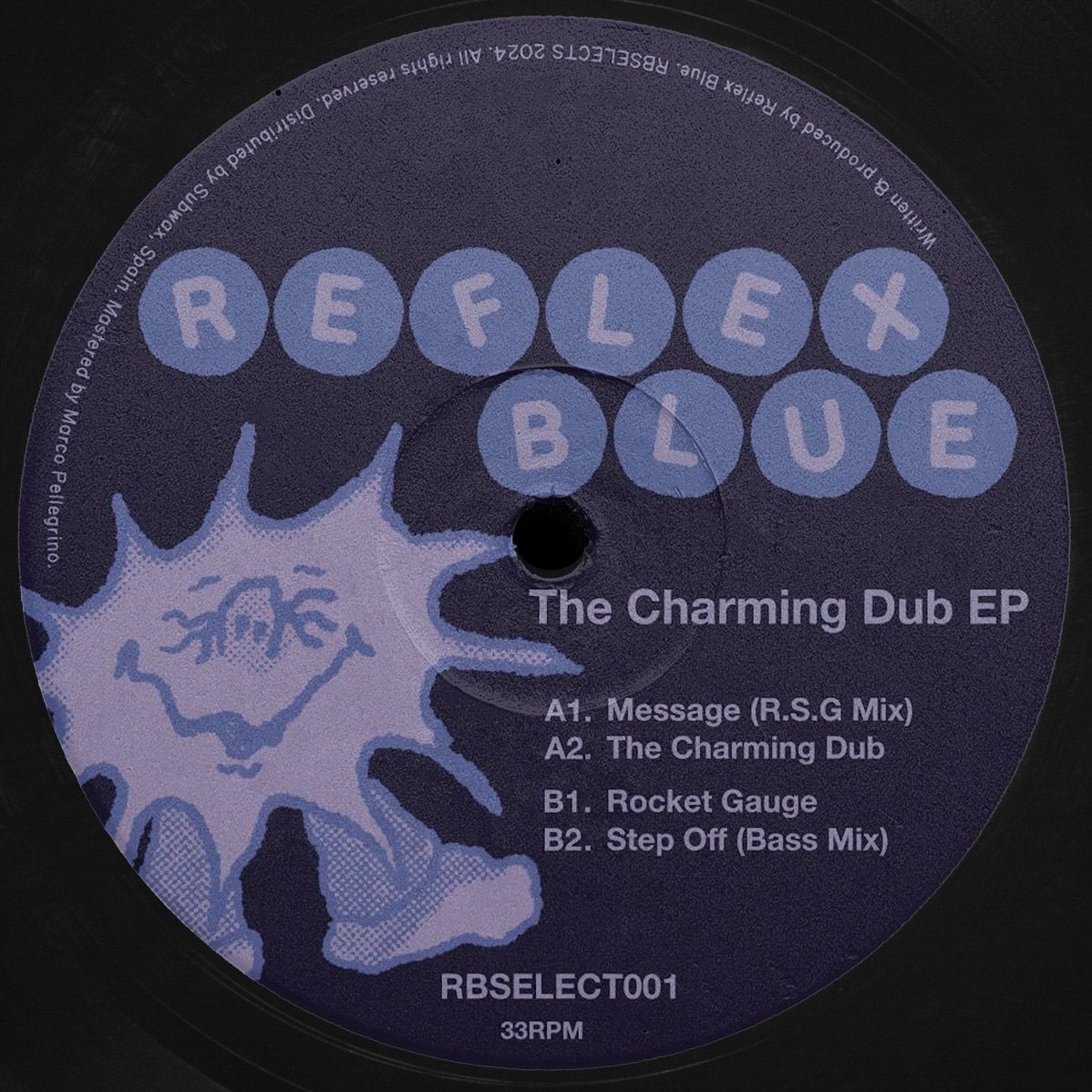 Reflex Blue - The Charming Dub EP | Reflex Blue (RBSELECT001) - 2