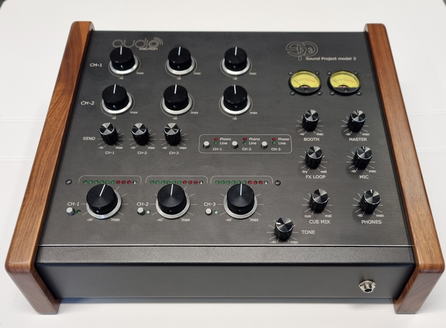 Audio Solution - SP3 3-channel Analog Rotary Mixer