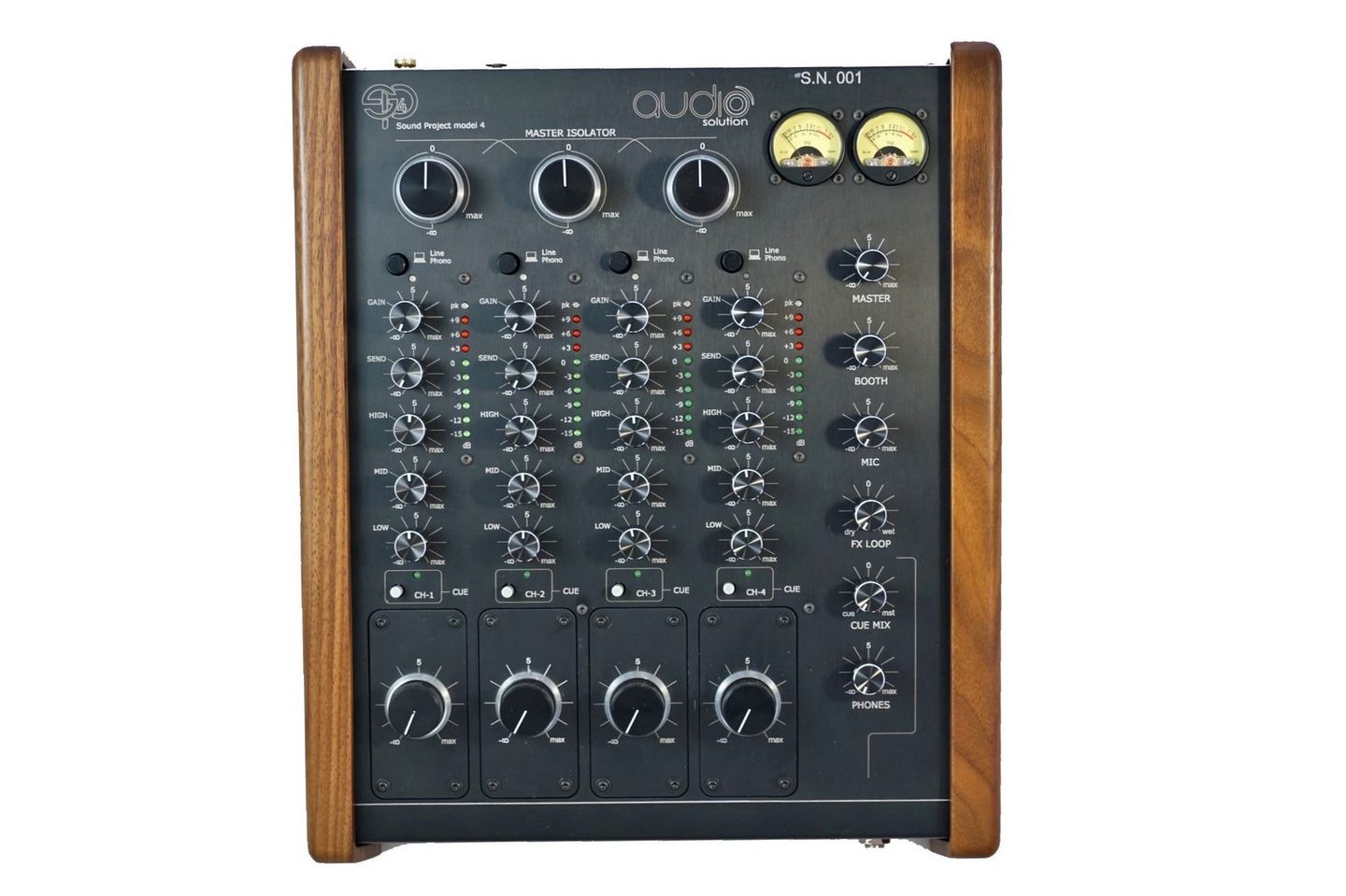 Audio Solution - SP4 4-channel Rotary Mixer