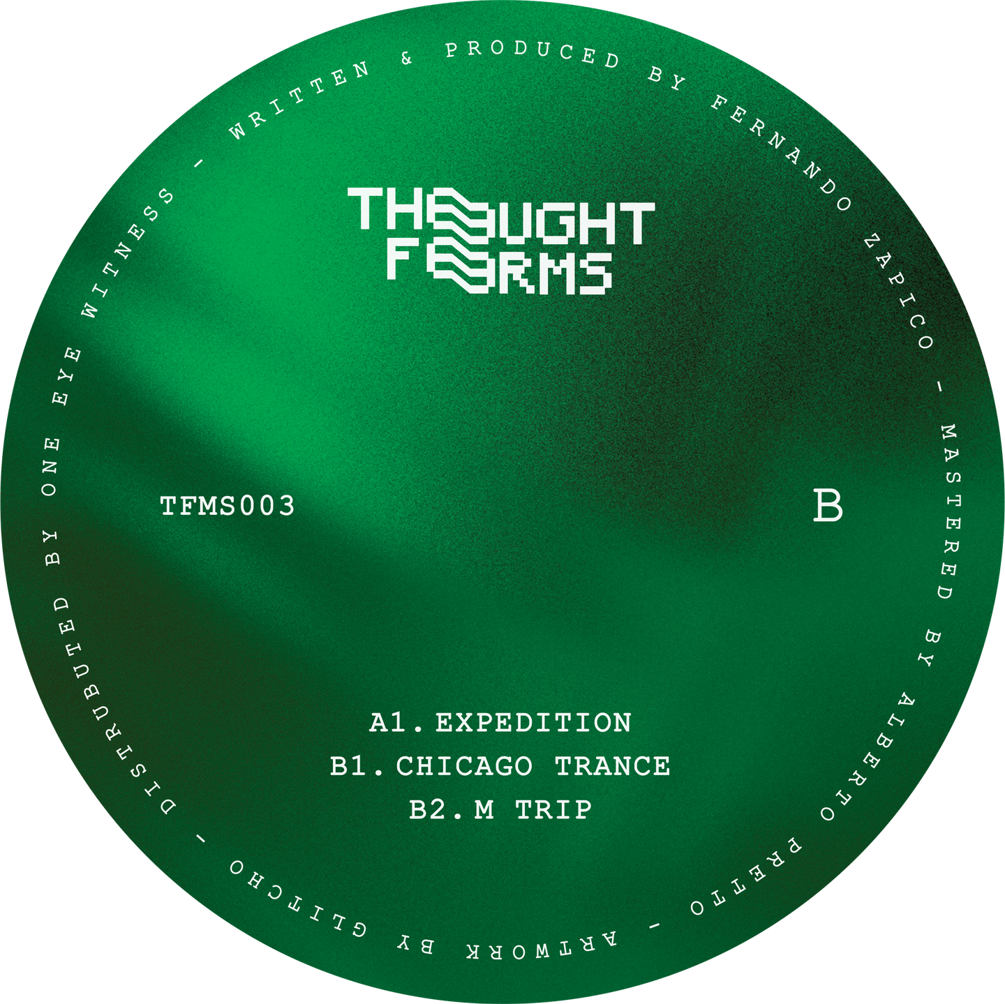 Thoughtforms - Green | Thoughtforms (TFMS003) - 2 Thoughtforms - Green | Thoughtforms (TFMS003) - 2