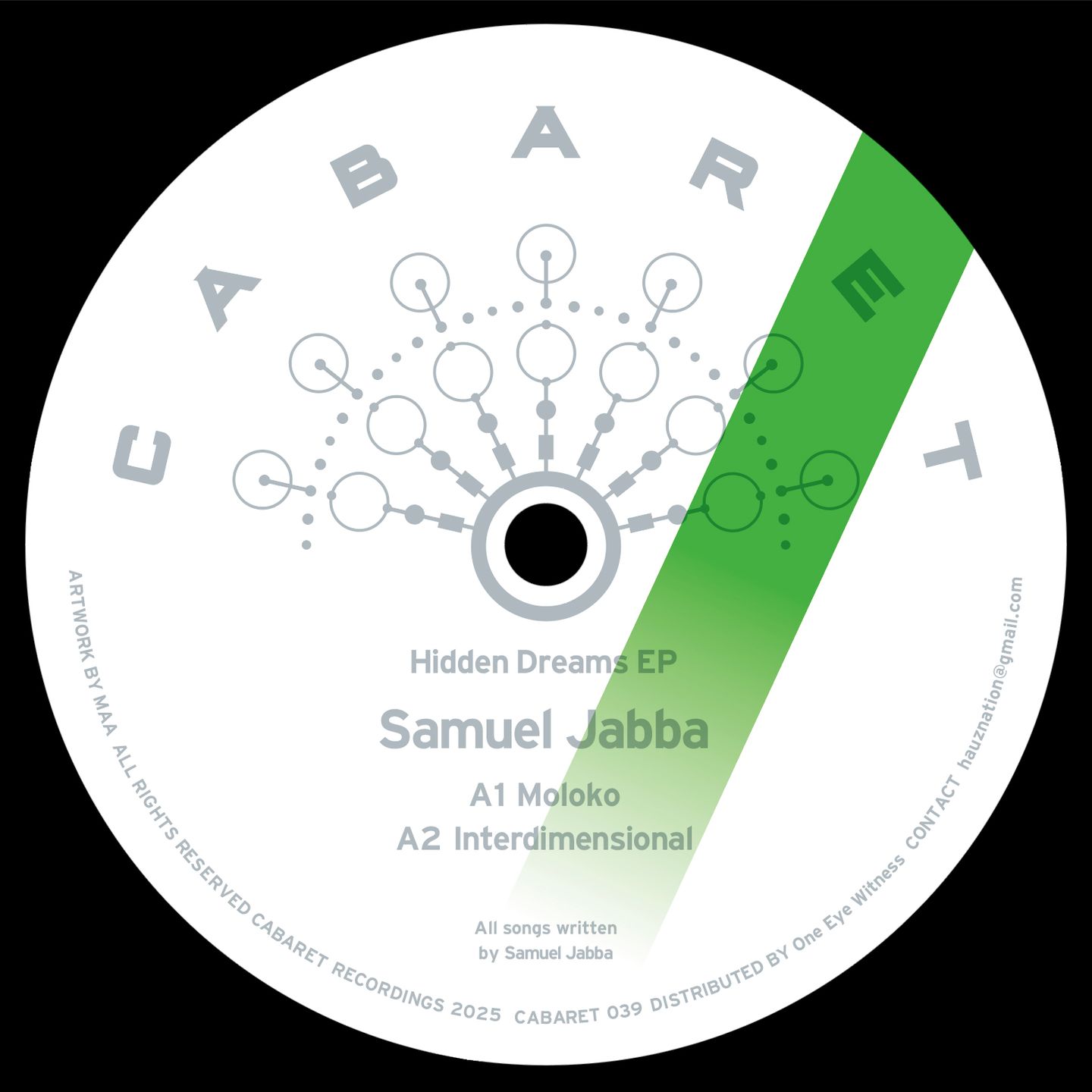 Samuel Jabba - Hidden Dreams EP | CABARET Recordings (CABARET039) - main Samuel Jabba - Hidden Dreams EP | CABARET Recordings (CABARET039) - main