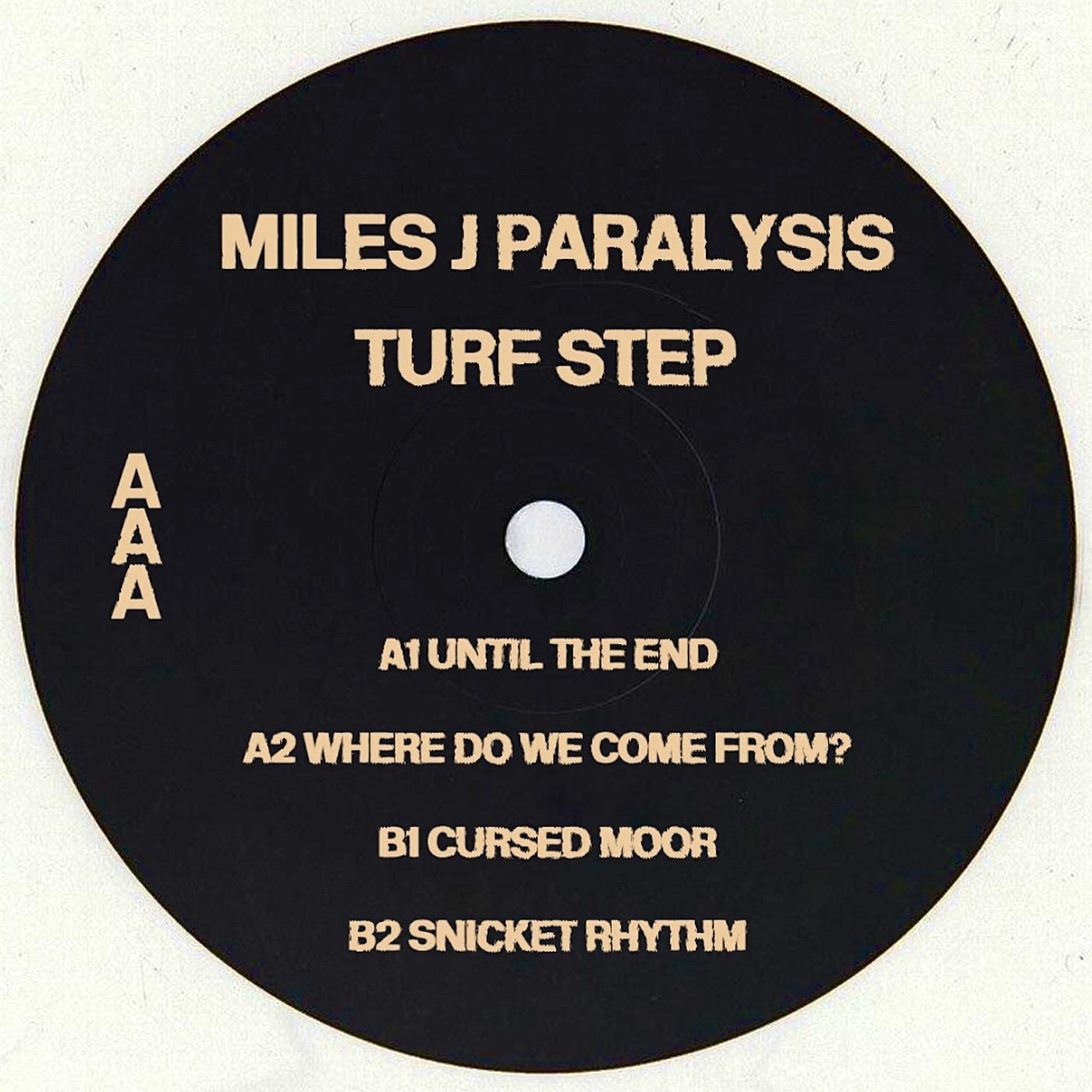 Miles J. Paralysis - Turf Step EP | Crying Outcast (CO002) - main Miles J. Paralysis - Turf Step EP | Crying Outcast (CO002) - main