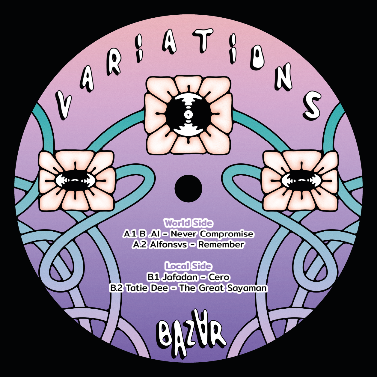 Various Artists - Variations | BAZⱯR (BZR001) - 2 Various Artists - Variations | BAZⱯR (BZR001) - 2