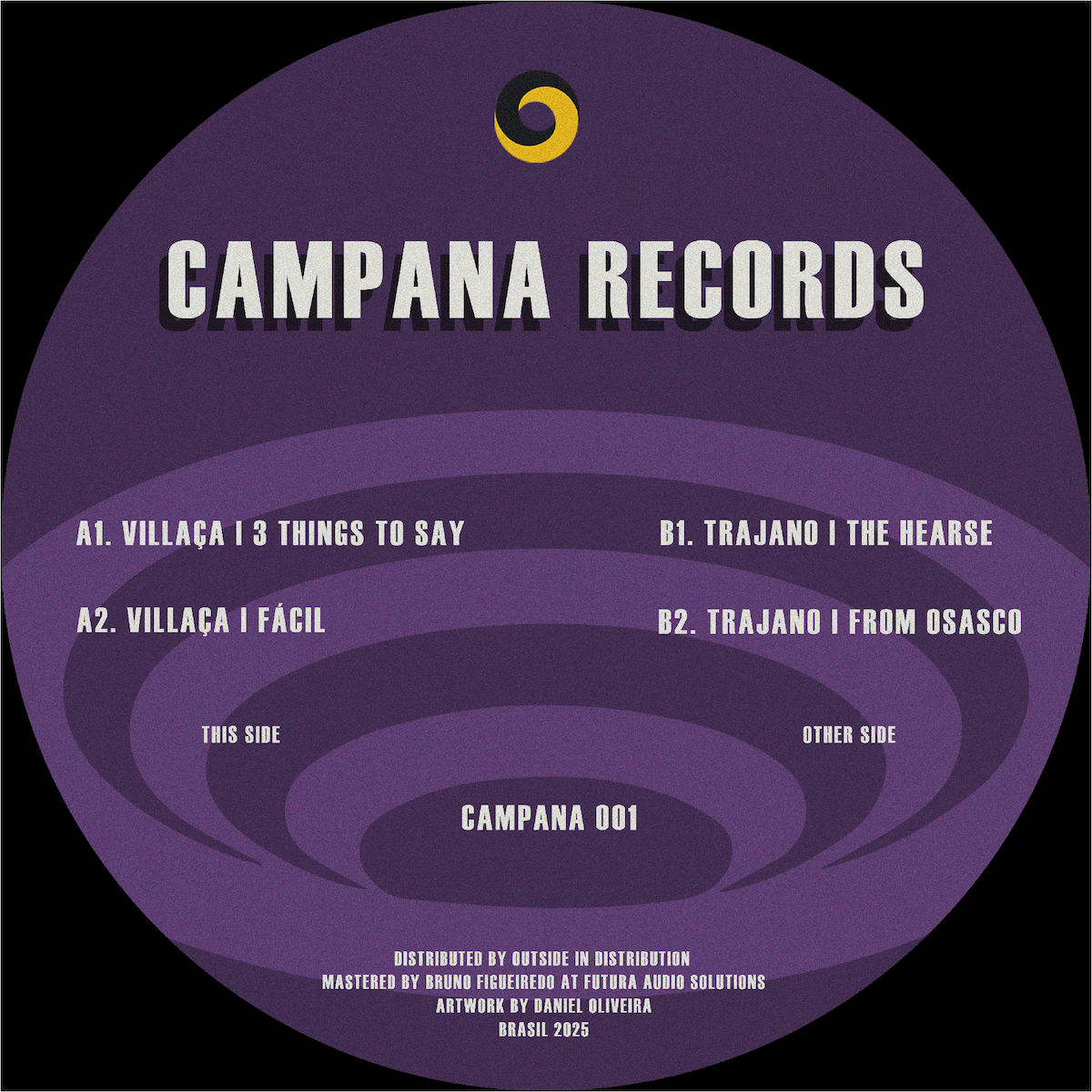 Villaça  &  Trajano - Campana EP | Campana Records (CMPN001)