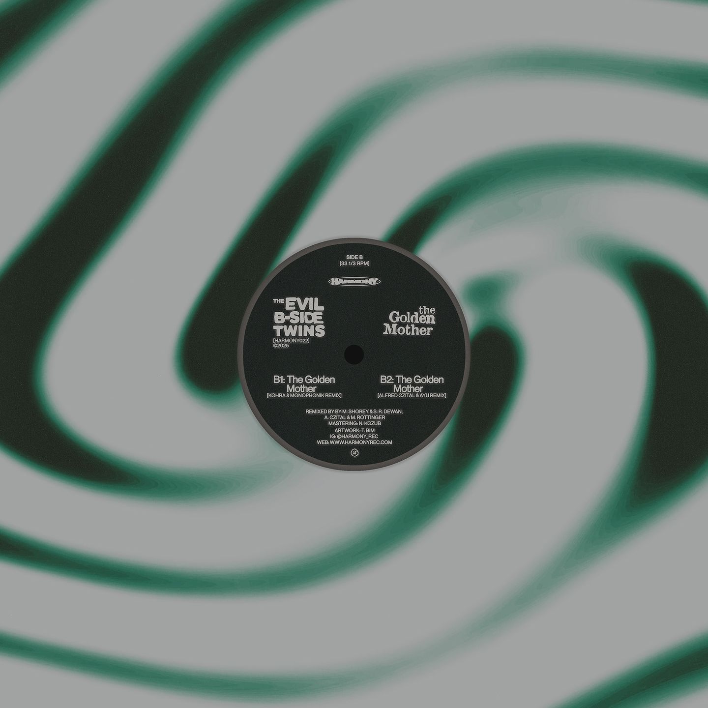 The Evil B-Side Twins - The Golden Mother | Harmony Rec. (HARMONY022) - main