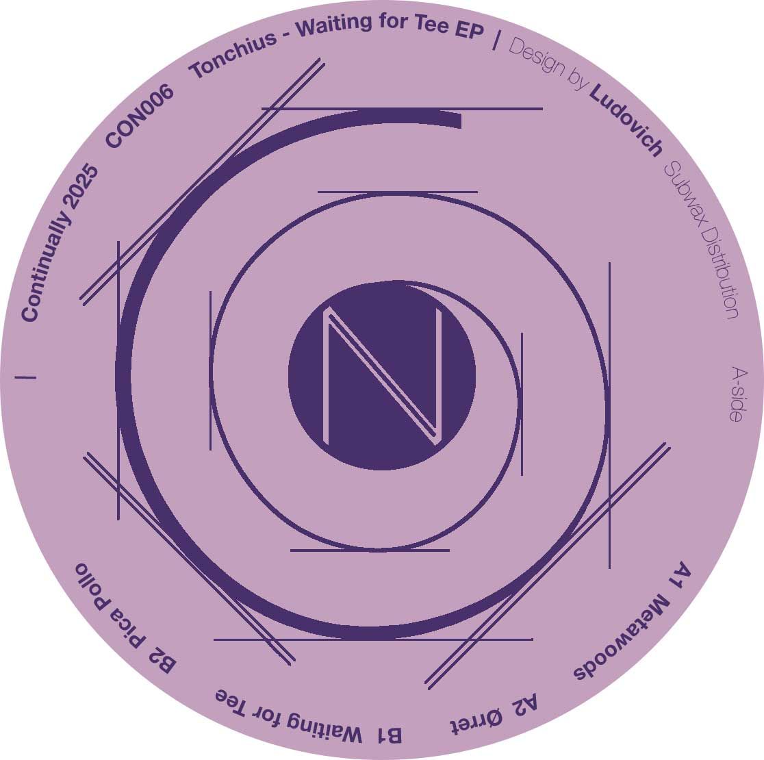Tonchius - Waiting For Tee EP | Continually (CON006) - 2 Tonchius - Waiting For Tee EP | Continually (CON006) - 2