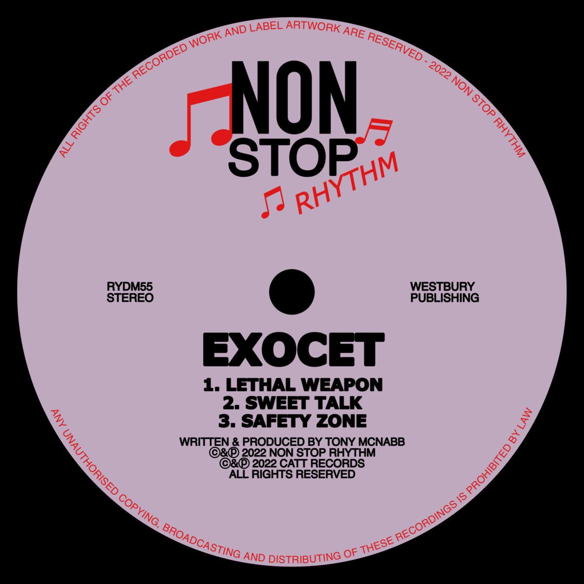 Exocet - Lethal Weapon | Non Stop Rhythm (RYDM55) - main