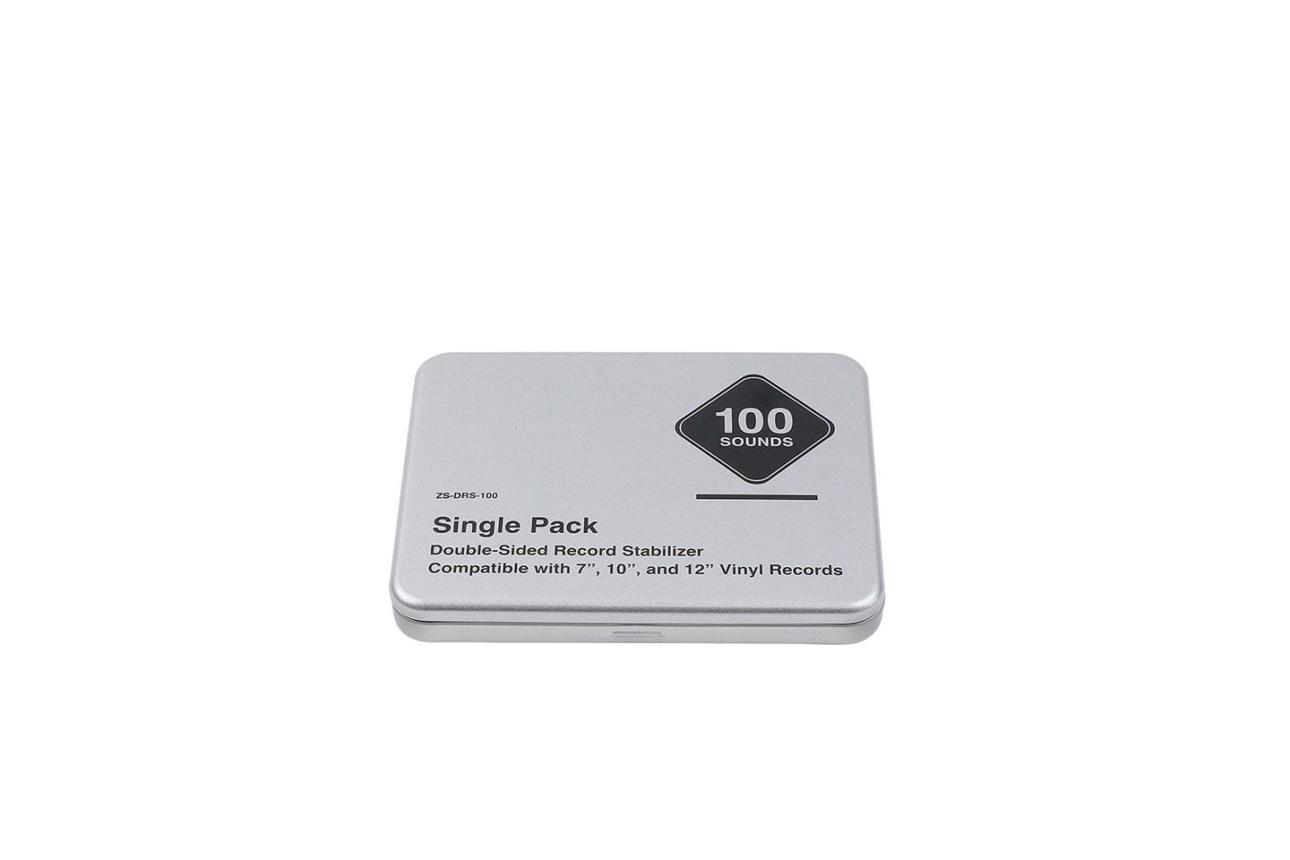 100 SOUNDS - ZS-DRS-100 / Double-Sided Record Stabilizer / EP Adapter - 3 100 SOUNDS - ZS-DRS-100 / Double-Sided Record Stabilizer / EP Adapter - 3