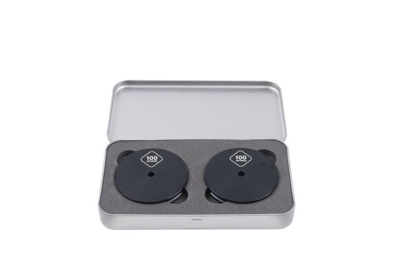 100 SOUNDS - ZS-DRS2-100 / Double-Sided Record Stabilizer / EP Adapter (Two-Pack) 100 SOUNDS - ZS-DRS2-100 / Double-Sided Record Stabilizer / EP Adapter (Two-Pack)