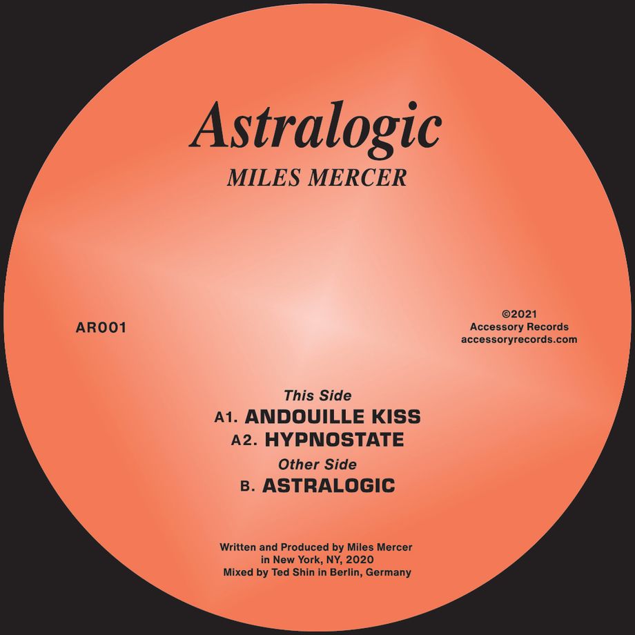 Miles Mercer - Astralogic | Accessory Records (AR001) - main