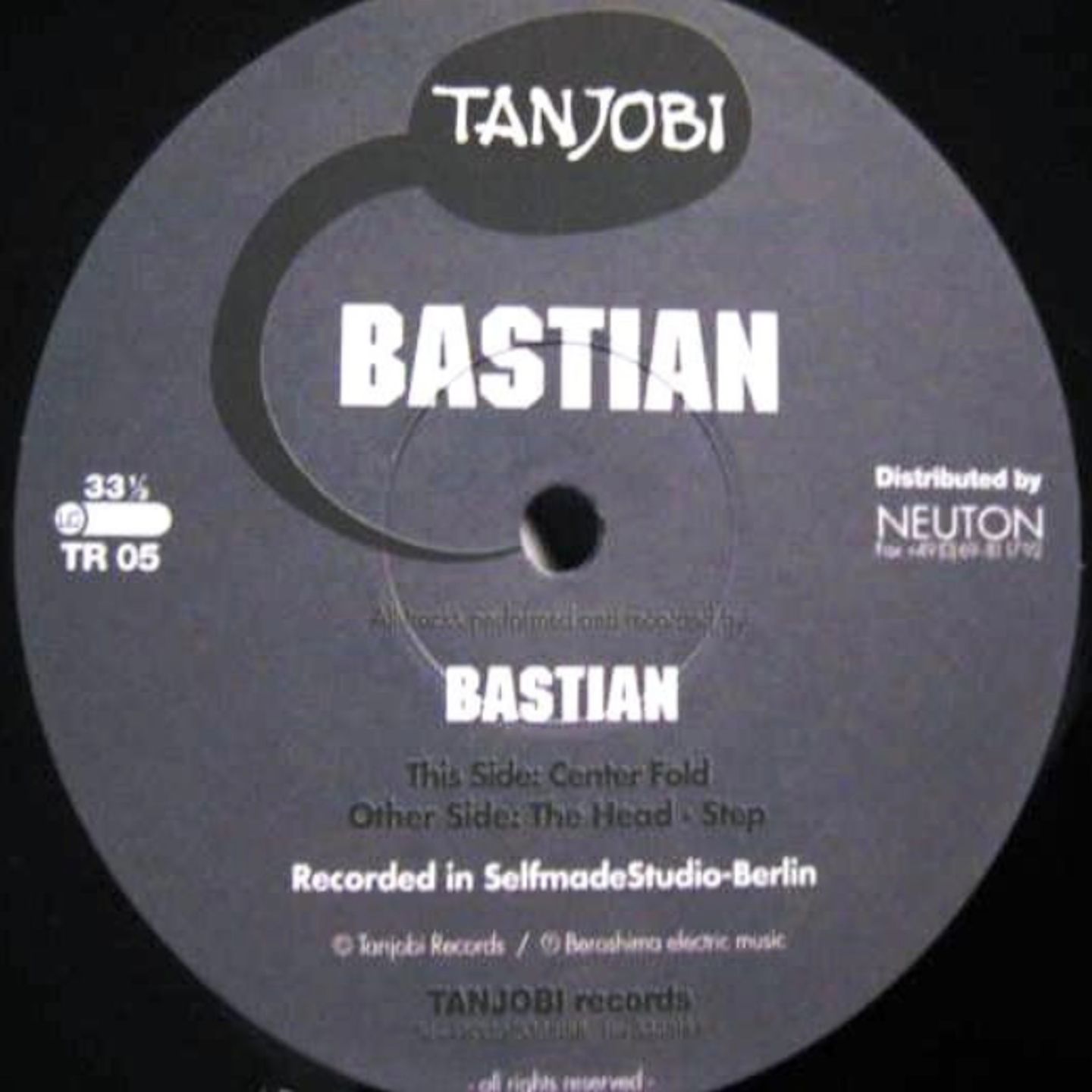 Bastian - Center Fold | Tanjobi Records (TR 05)