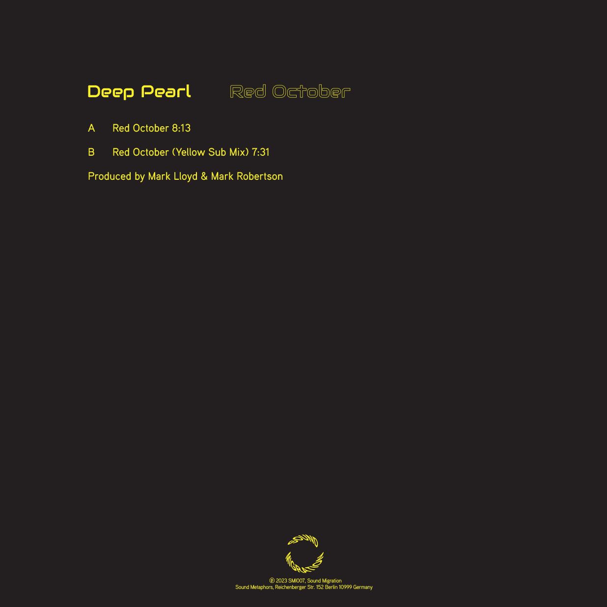 Deep Pearl - Red October | Sound Migration (SMI-007) - 2