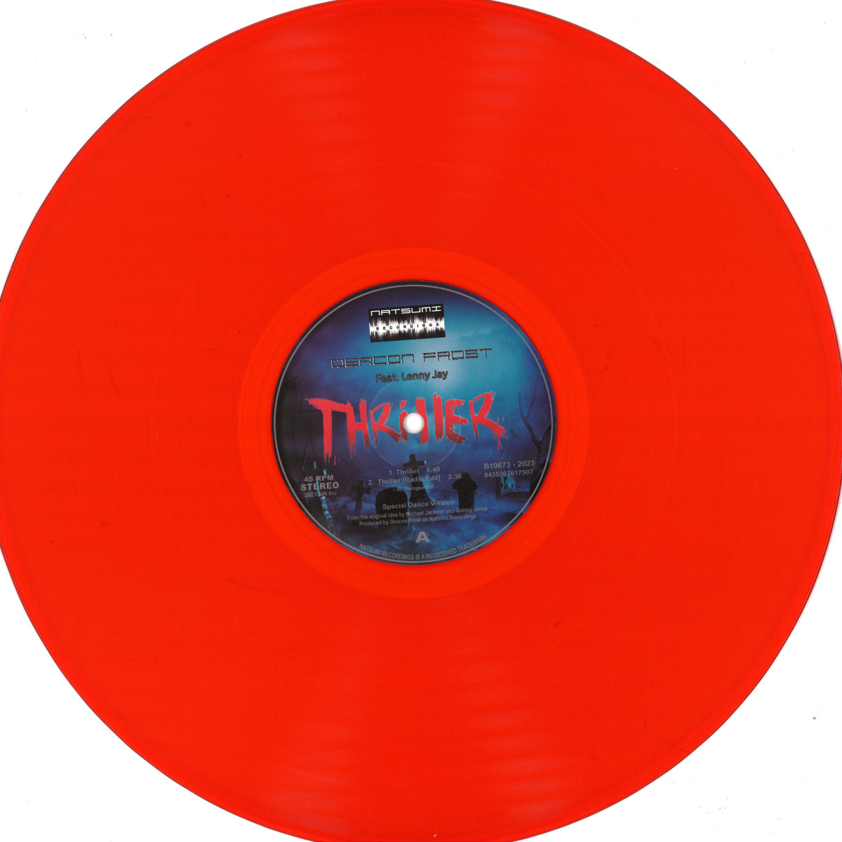Deacon Frost feat. Lenny Jay - Thriller | Natsumi Recordings (NR012) Deacon Frost feat. Lenny Jay - Thriller | Natsumi Recordings (NR012)