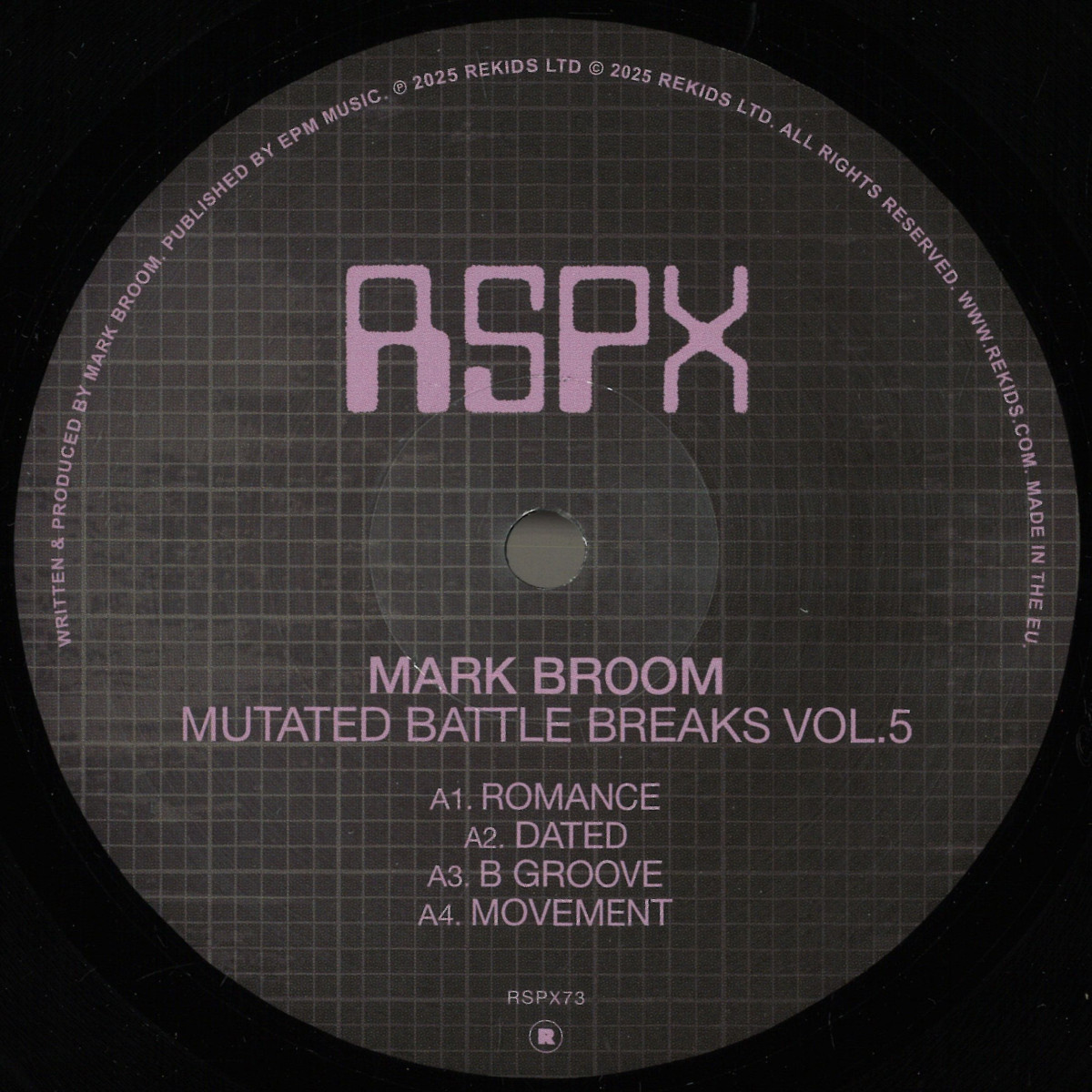 Mark Broom - Mutated Battle Breaks Vol.5 | Rekids (RSPX73) Mark Broom - Mutated Battle Breaks Vol.5 | Rekids (RSPX73)
