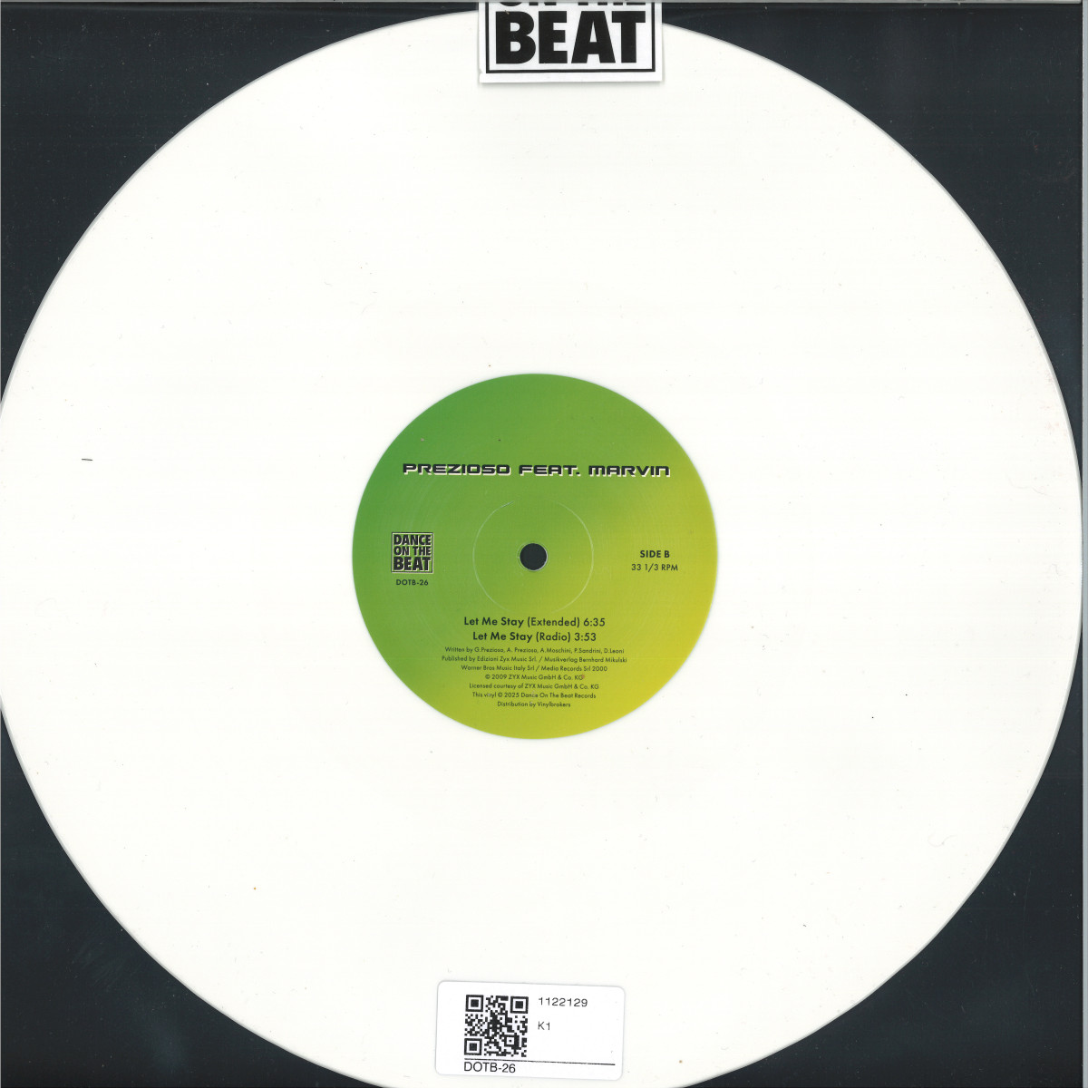 Prezioso  &  Marvin - Tell Me Why / Let Me Stay | Dance On The Beat (DOTB-26)