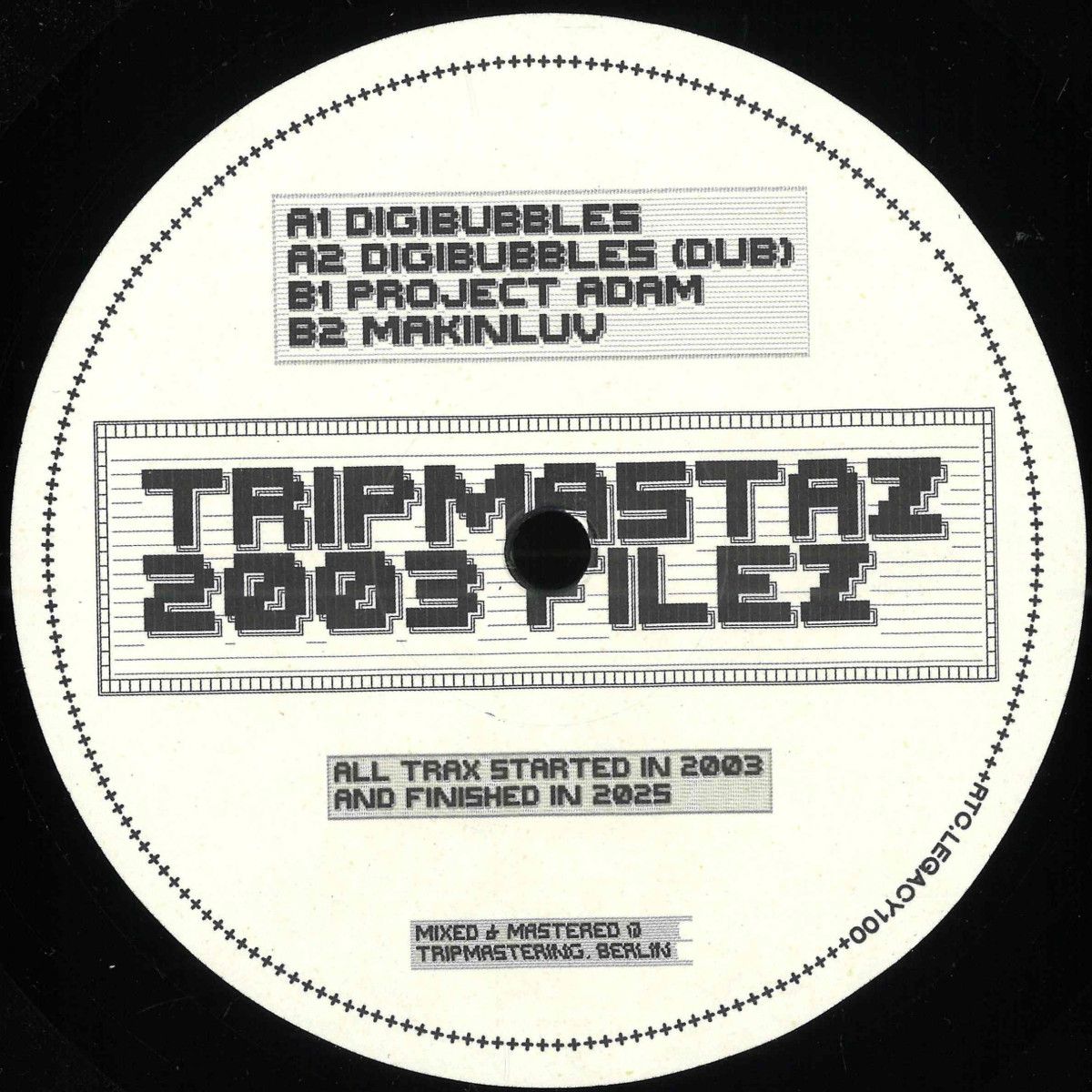 Tripmastaz - 2003 Filez | Respect The Craft. Legacy (RTC.LEGACY100)
