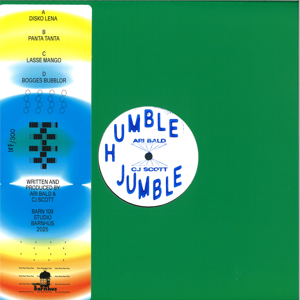 Ari Bald  &  CJ Scott - Humble Jumble (2x12") | Studio Barnhus (BARN109) Ari Bald  &  CJ Scott - Humble Jumble (2x12") | Studio Barnhus (BARN109)