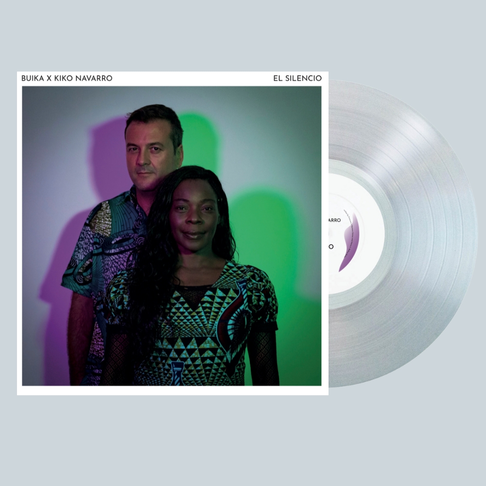 Kiko Navarro  &  Concha Buika - El Silencio Transparent Vinyl | Afroterraneo (DVD_AFTNEV004T)