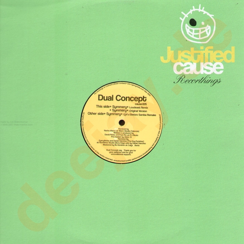 Dual Concept - Symmery | Justified Cause (CAUSE005)