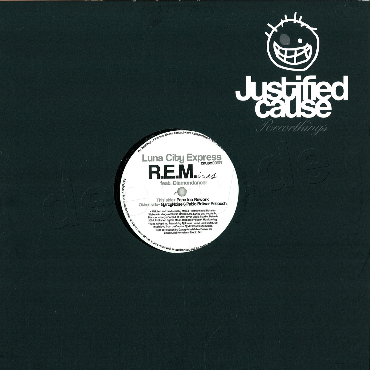 Luna City Express - Rem *rmx* | Justified Cause (CAUSE009R)
