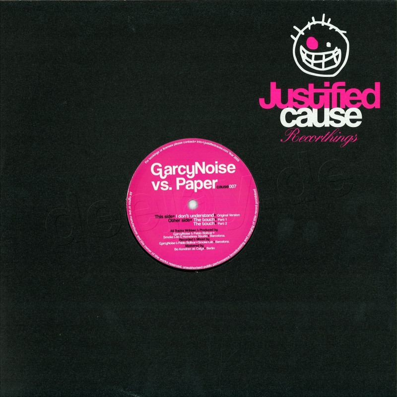 Garcynoise  &  Paper - I  Dont Understand | Justified Cause (CAUSE007)
