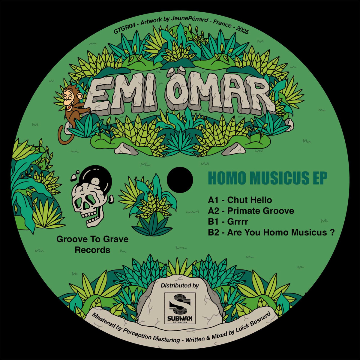 Emi Ömar - Homo Musicus EP | Groove To Grave Records (GTGR04)