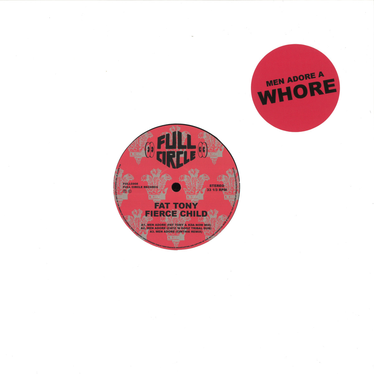 Fat Tony  &  Fierce Child - Men Adore | Full Circle (FULLC008)