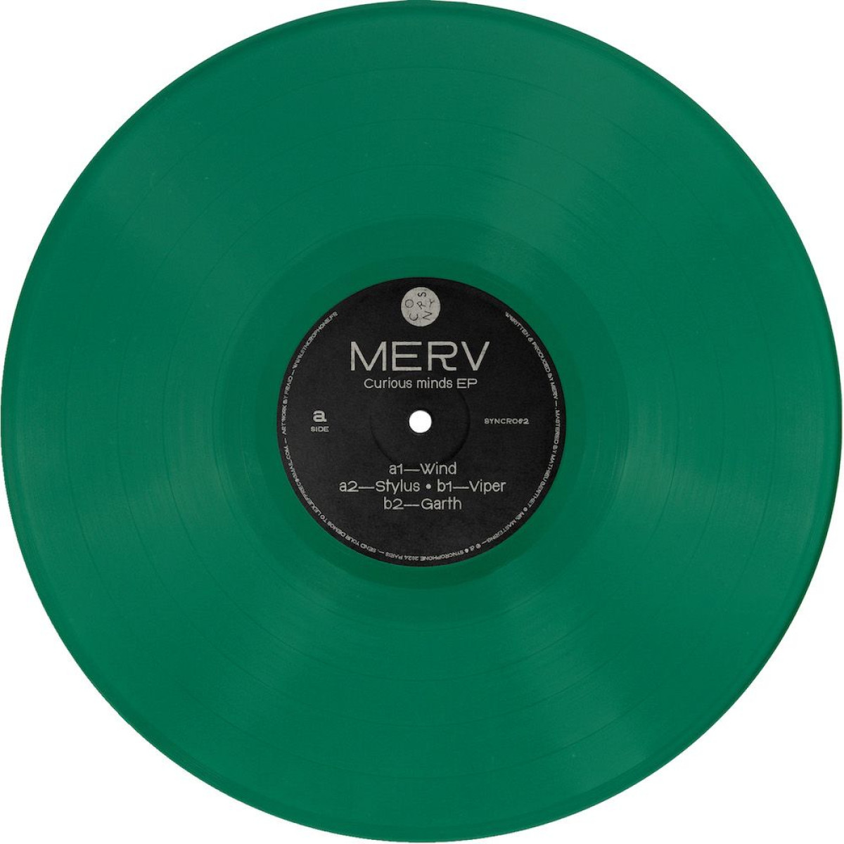 MERV - Curious Mind | Syncrophone Records (SYNCRO64) MERV - Curious Mind | Syncrophone Records (SYNCRO64)