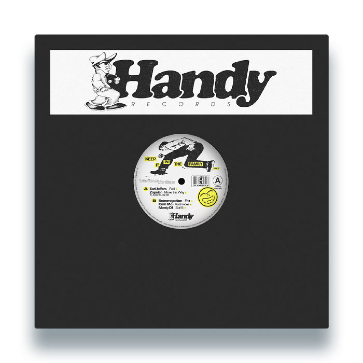 Earl Jeffers  &  Zopelar  &  Antonio Dal Bo  &  Retromigration  &  Cem Mo  &  Monty DJ - Keep It In The Family Volume 2 | HANDY RECORDS (HANDY007)