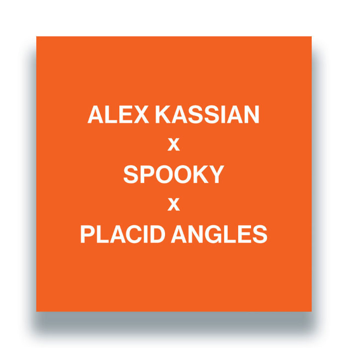 Alex Kassian  &  Spooky - Orange Coloured Liquid | Test Pressing Records (TPR005)
