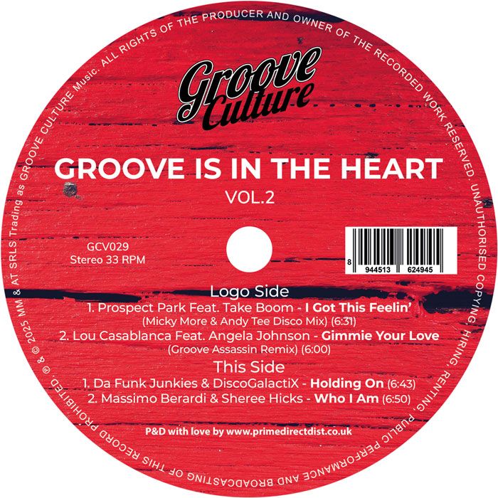 Various Artists - Groove Is In The Heart Vol. 2 | Groove Culture Music (GCV029) - 2 Various Artists - Groove Is In The Heart Vol. 2 | Groove Culture Music (GCV029) - 2