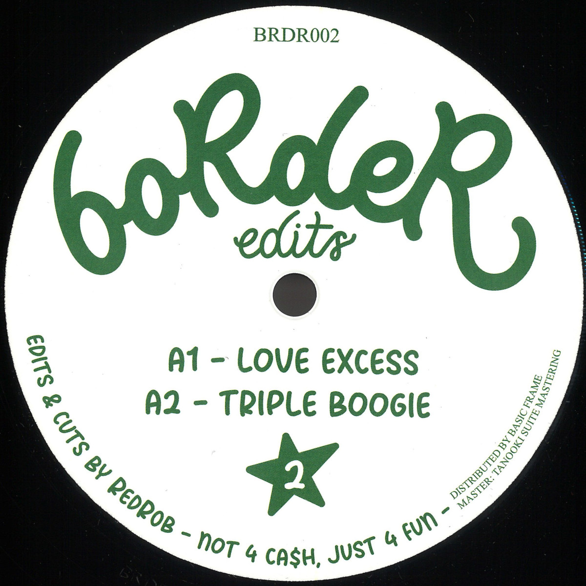 boRdeR - boRdeR Edits 02 | boRdeR Edits (BRDR002) boRdeR - boRdeR Edits 02 | boRdeR Edits (BRDR002)