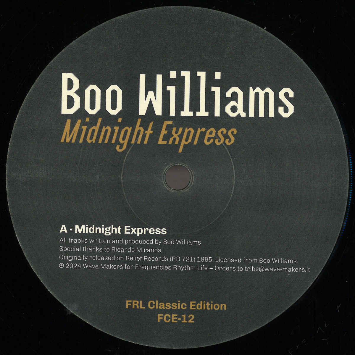 Boo Williams - Midnight Express | FRL Classic (FCE-12) Boo Williams - Midnight Express | FRL Classic (FCE-12)