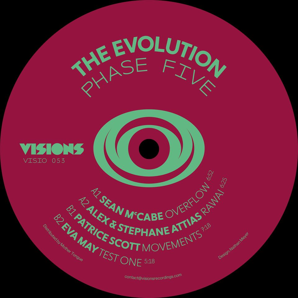 Sean McCabe  &  Alex & Stephane Attias  &  Patrice Scott - The Evolution : Phase Five | Visions Recordings (VISIO053)