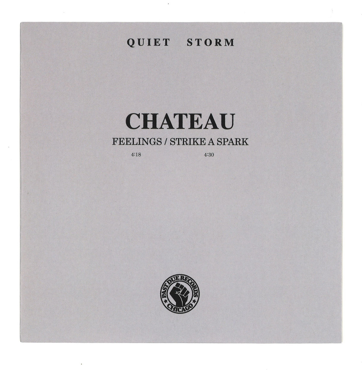 Chateau - Feelings | Past Due Records (PASTDUE016) Chateau - Feelings | Past Due Records (PASTDUE016)