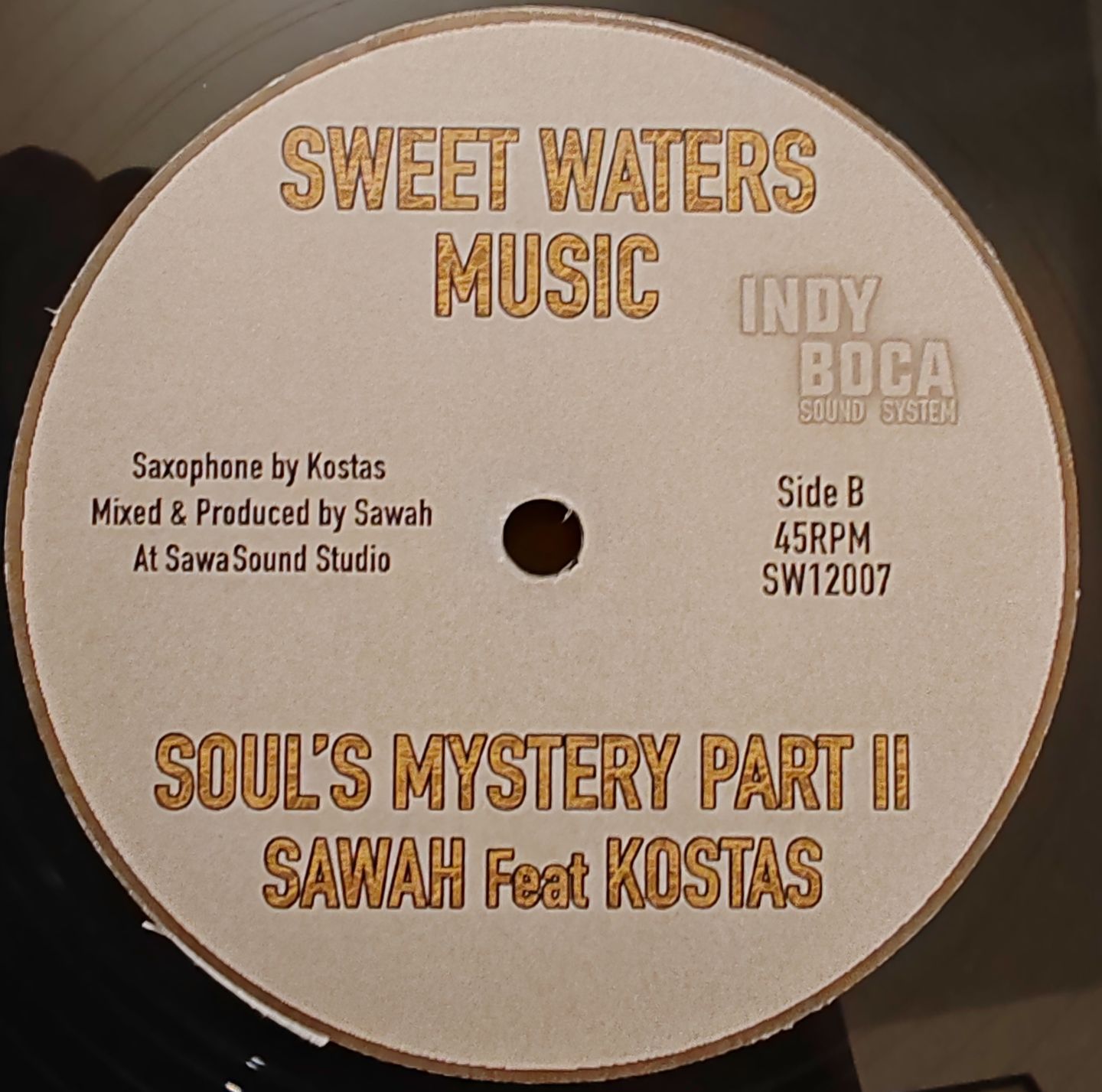 Sawah , Kostas - Soul's Mystery | Sweet Waters (SW12007) - 2