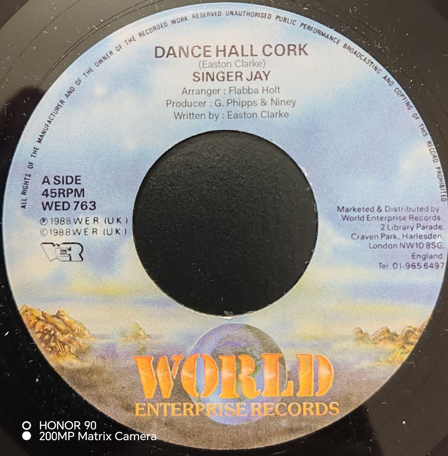 Singer Jay - Dance Hall Cork | World Entreprise Records ()