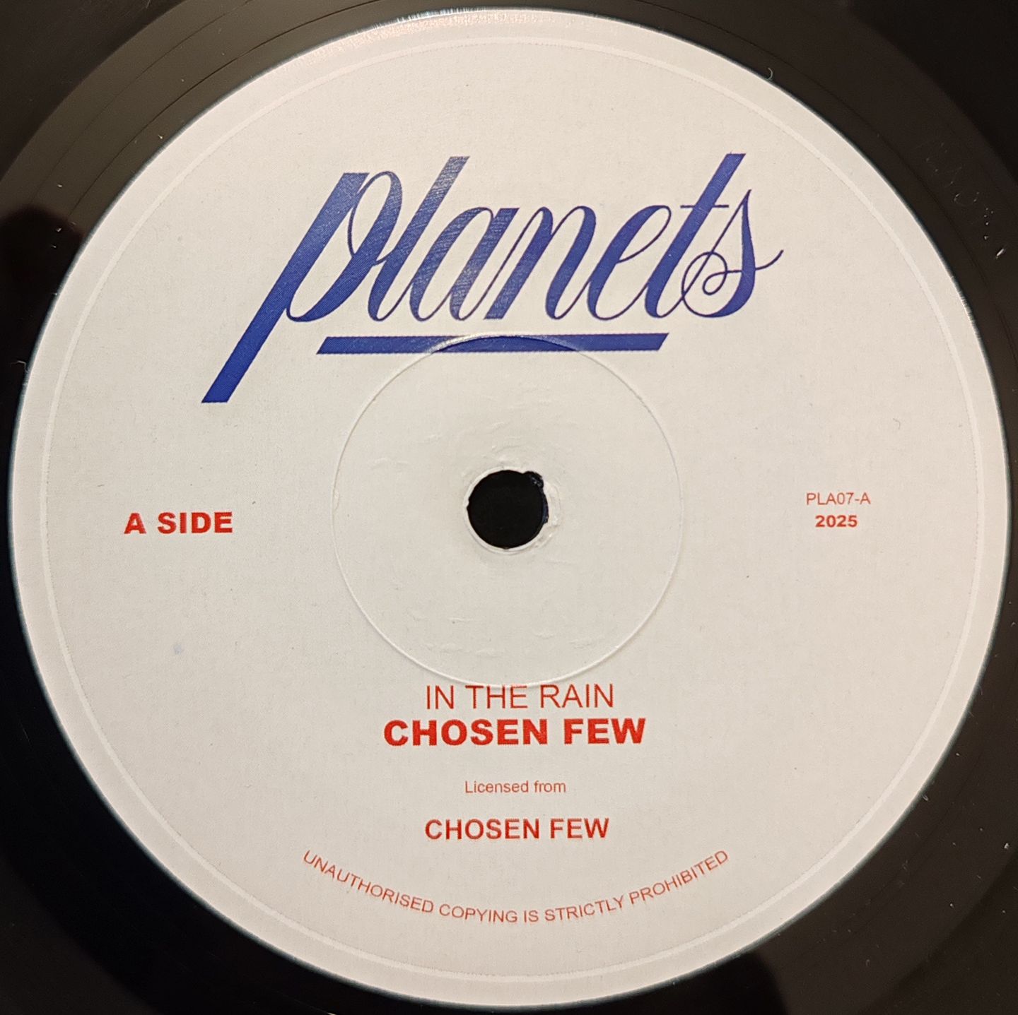 The Chosen Few - In the Rain | Planets ()