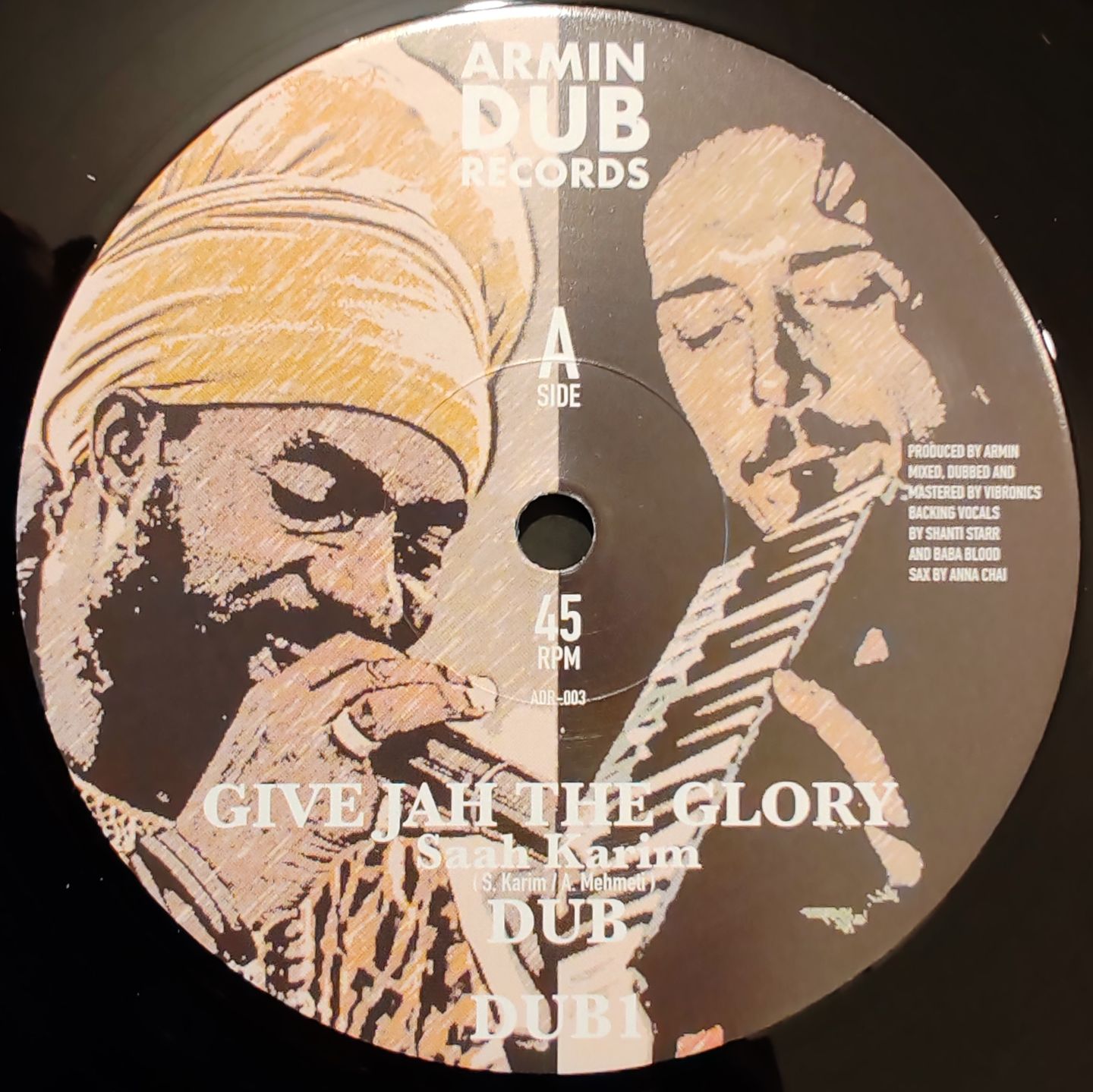Saah Karim - Give Jah The Glory | Armin Dub Records () - main