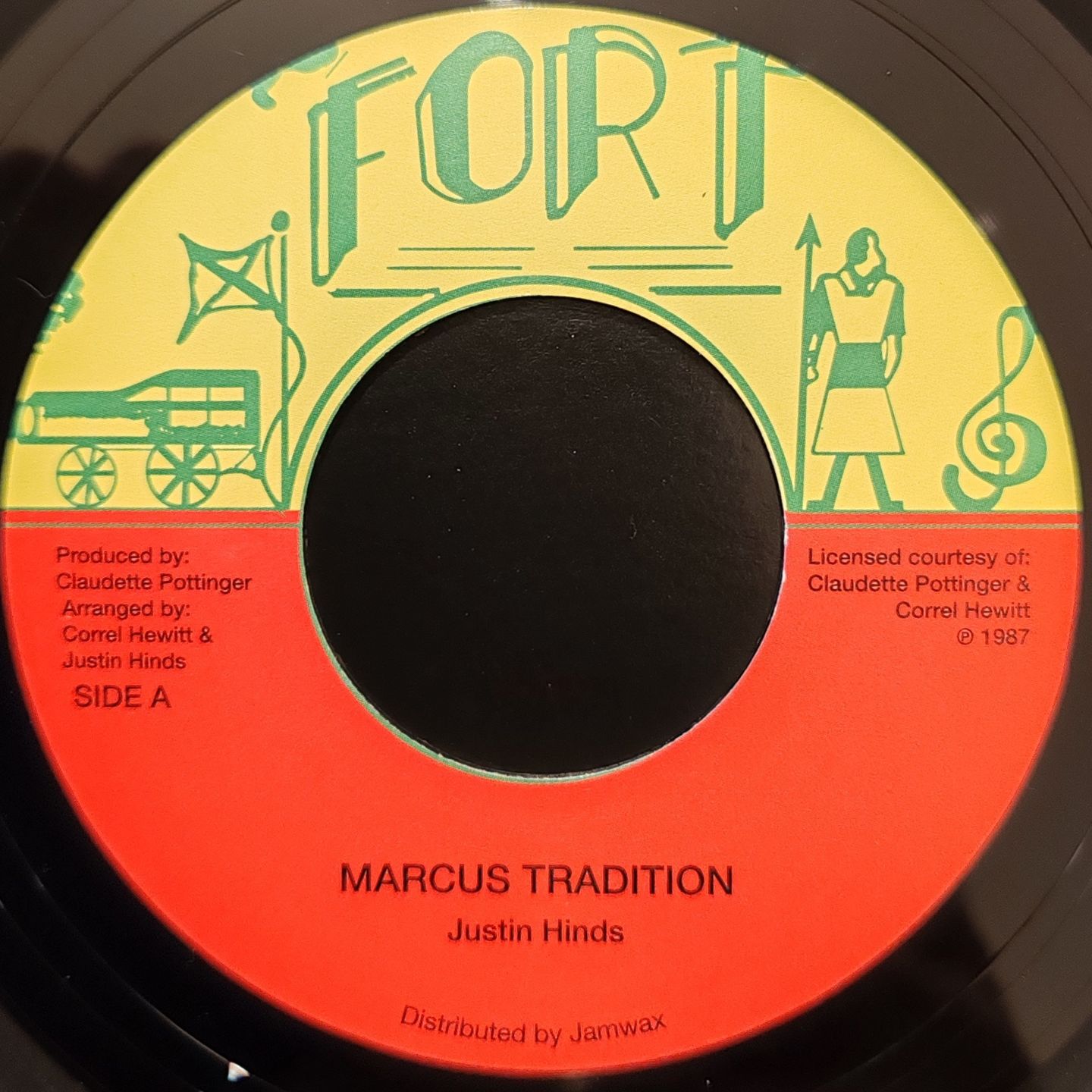 Justin Hinds - Marcus Tradition | Fort (JAMWAX35) - main