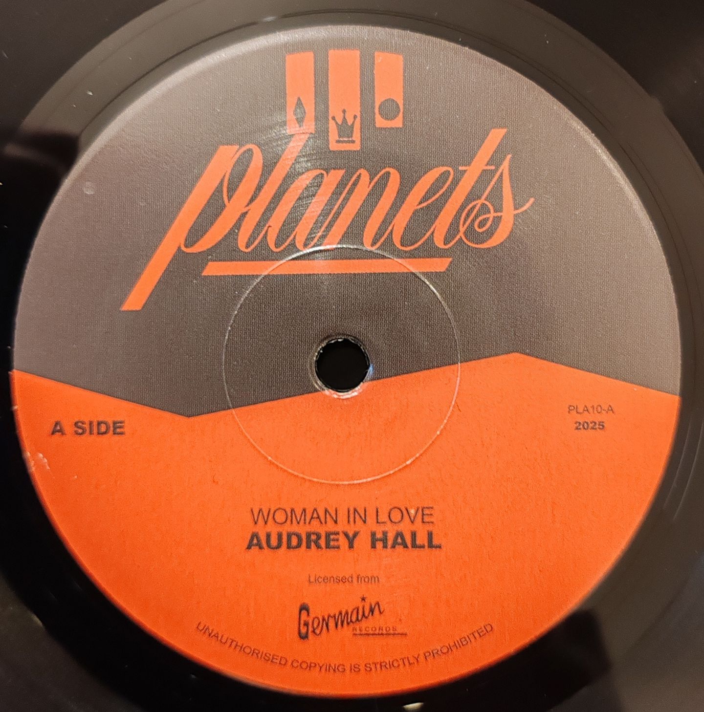 Audrey Hall - Woman In Love | Planets (PLA10-A)
