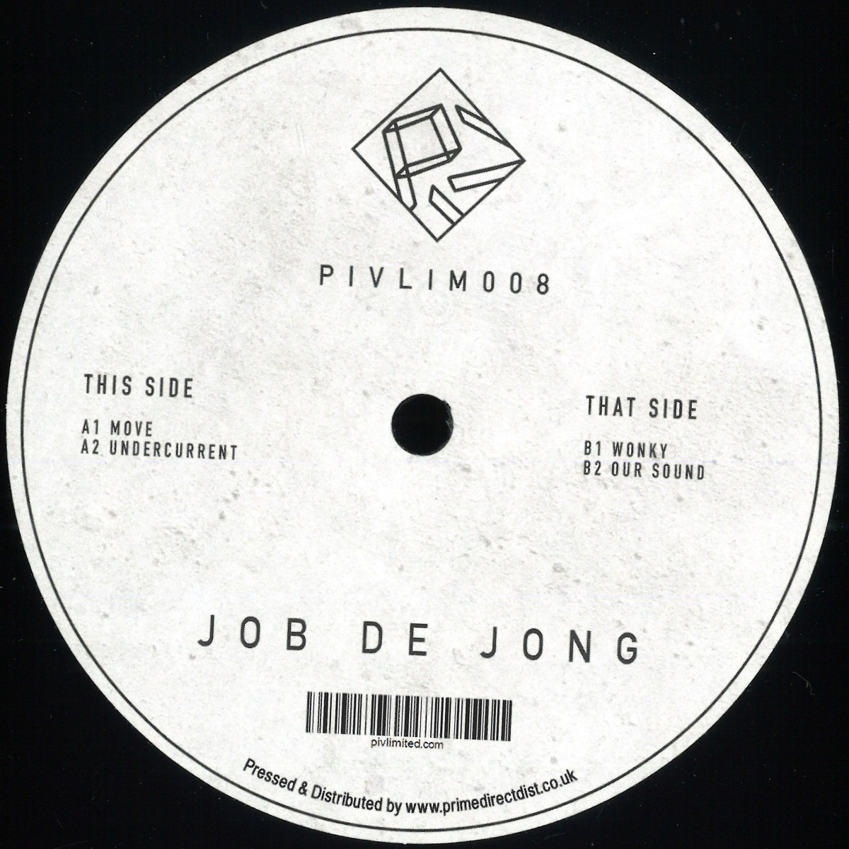 Job De Jong - PIV Limited | PIV RECORDS (PIVLIM008)