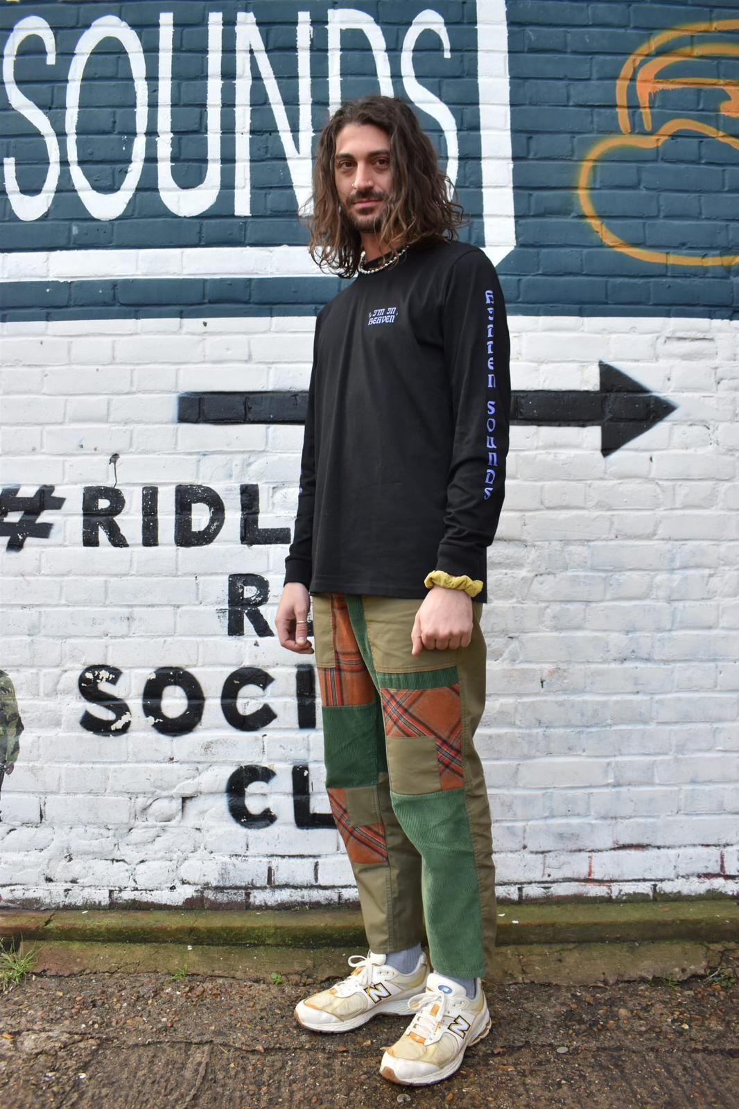 I'm In Heaven - Long Sleeve Tee - Black - XL