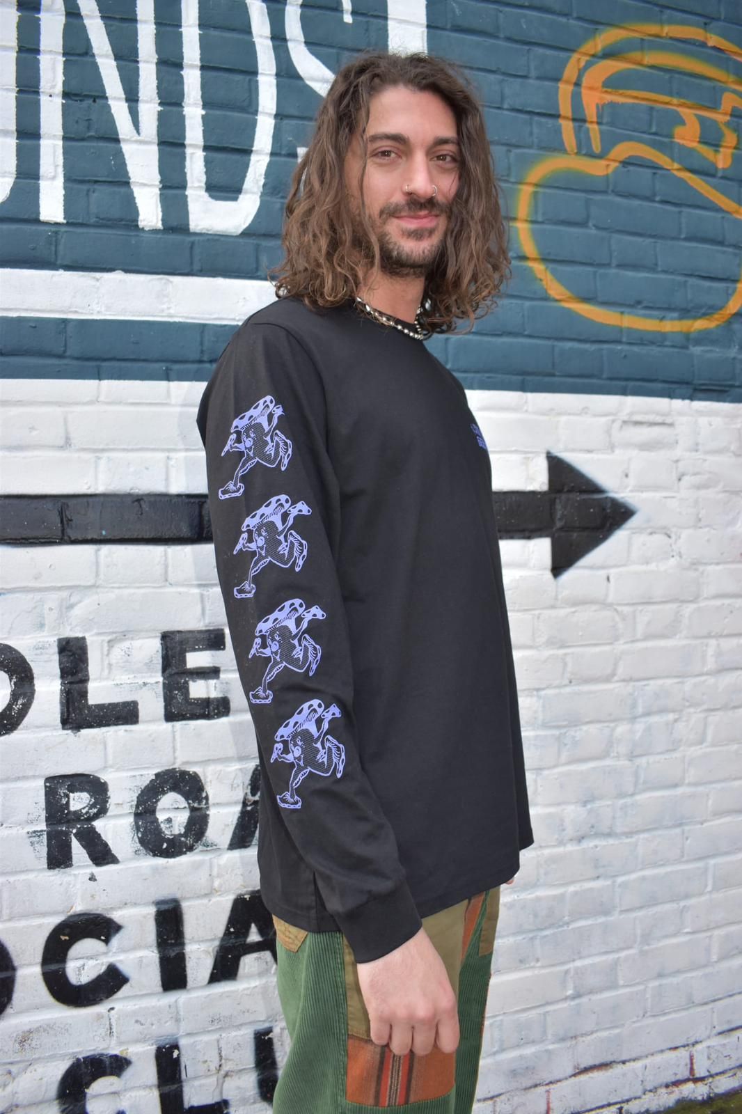 I'm In Heaven - Long Sleeve Tee - Black - XL