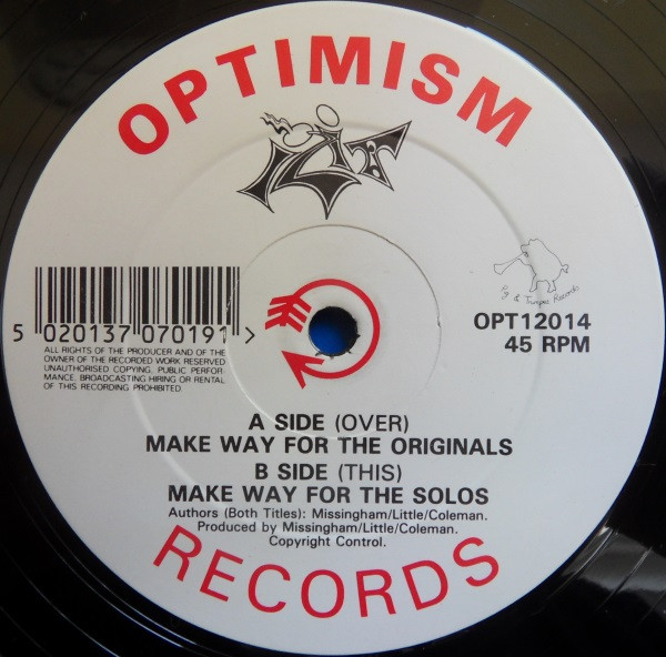 Make Way For The Originals / Make Way For The Solos