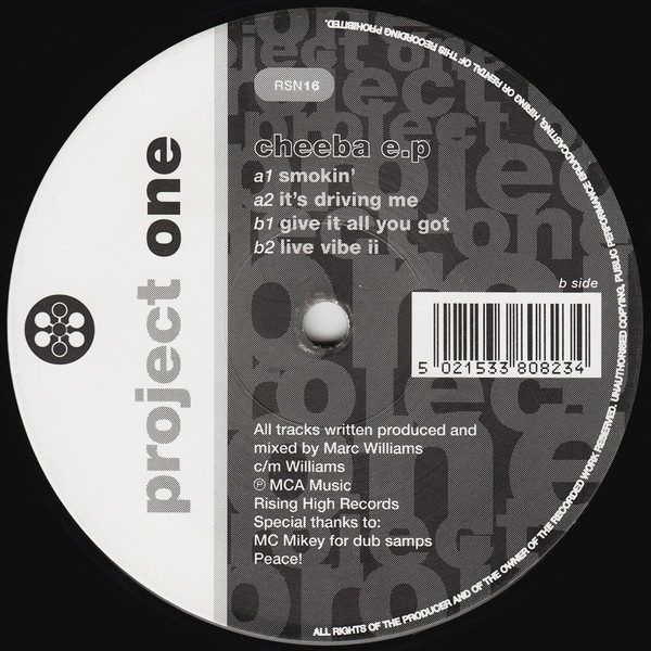 Cheeba E.P.